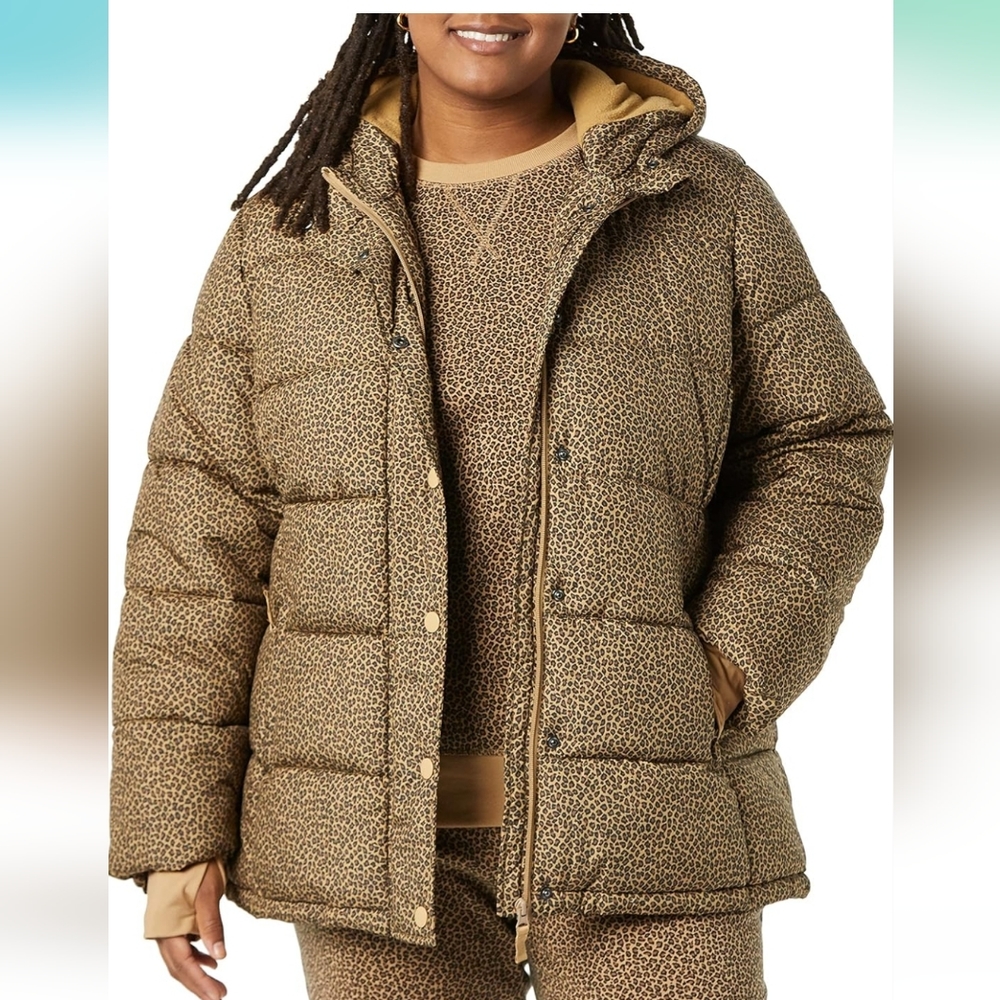 Women's Heavyweight Long-Sleeve Hooded Puffer Coat
